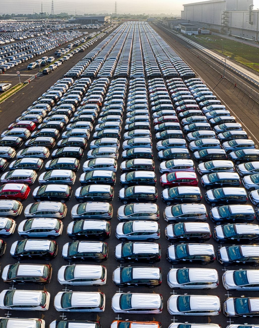 Línea de montaje de la planta Fiat donde se está fabricando el nuevo Fiat Argo